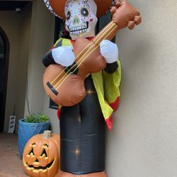 8 ft. Day of the Dead Halloween Inflatable