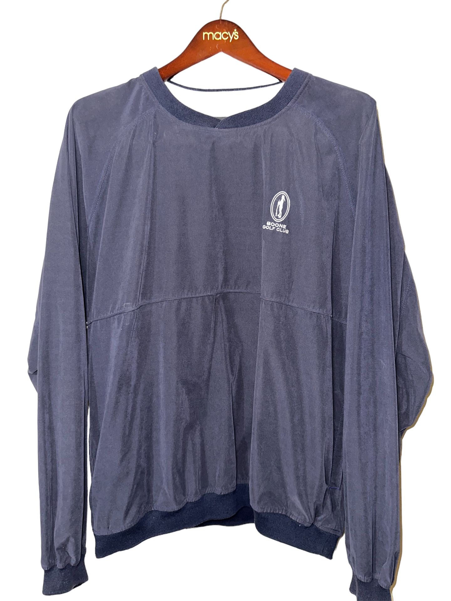 Boone Golf Club Pullover Windbreaker By Antigua Vintage Size: Medium