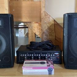 Harbinger Portable PA System