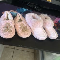 Girl Slippers Size 10