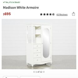 White Armoire
