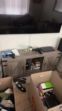 Modern Media Unit/Console/Table with Storage