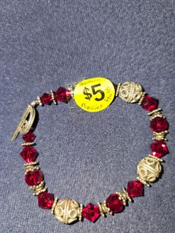 Red stone bracelet