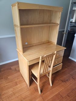Desk with chair,  $60 or best offer.