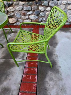 Vintage Brown Jordan Tamiami Patio Dinning Set 5pcs Aluminum