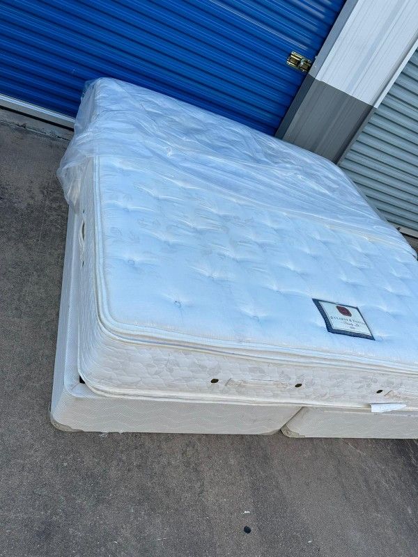 King Size Mattress And Box Spring