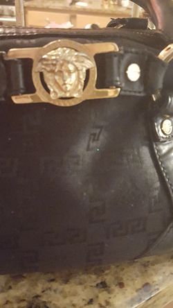 Authentic Versace small hand bag