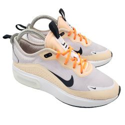Nike 'Air Max DIA' White/Peach Running Shoes #CJ0636-100 Womens Size 7 Sneakers