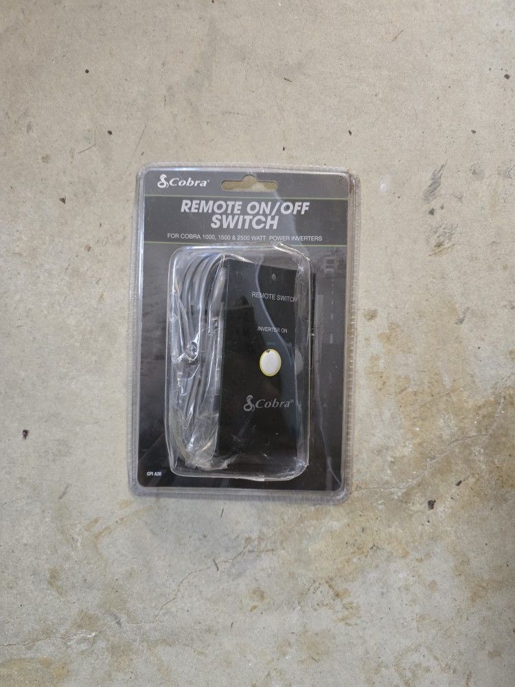 Cobra Power Inverter Remote On/Off Switch