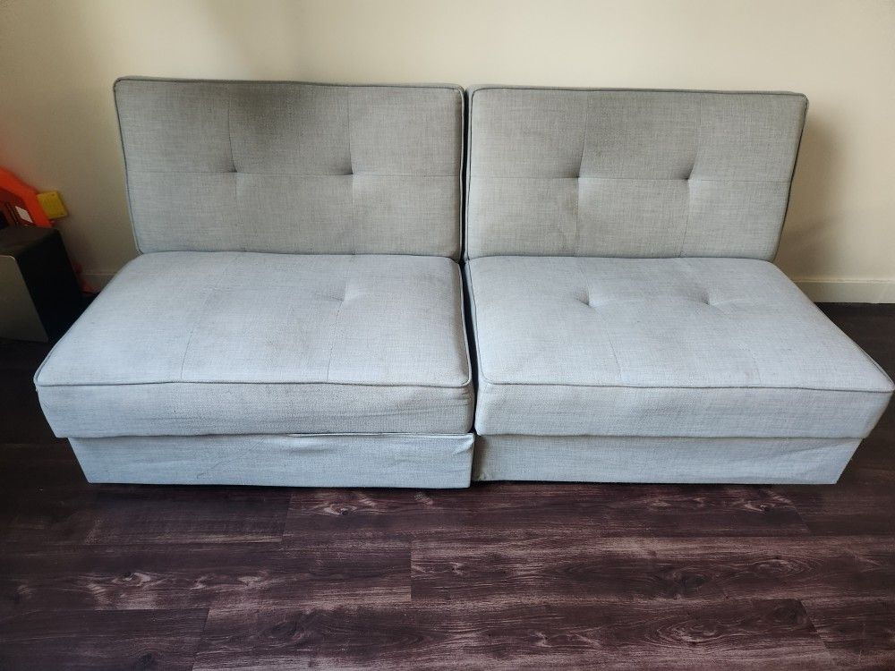 Futon Couch With Storage Drawers