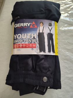 Snow Pants With Removable Suspenders 