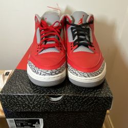 Jordan Retro 3 Unite Chicago Red