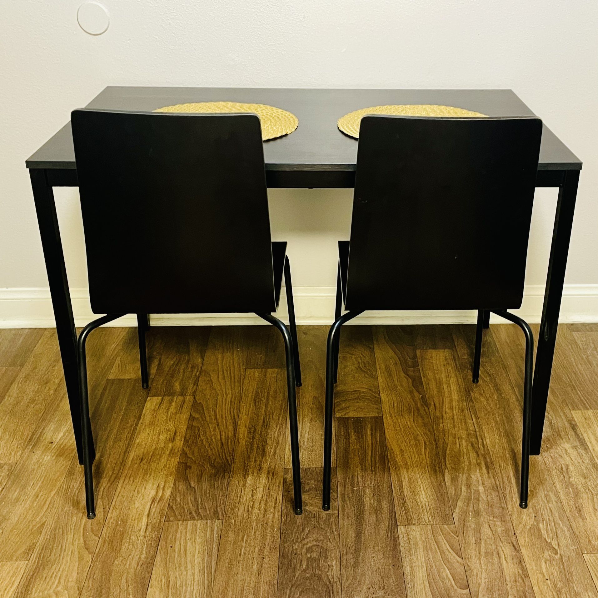 IKEA Black Dining Table And Chairs for Sale in Las Vegas, NV OfferUp
