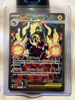 Pokemon Ascended Heroes Mega Eelektross ex 278/217 SIR NM