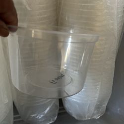New Plastic Food Containers Only