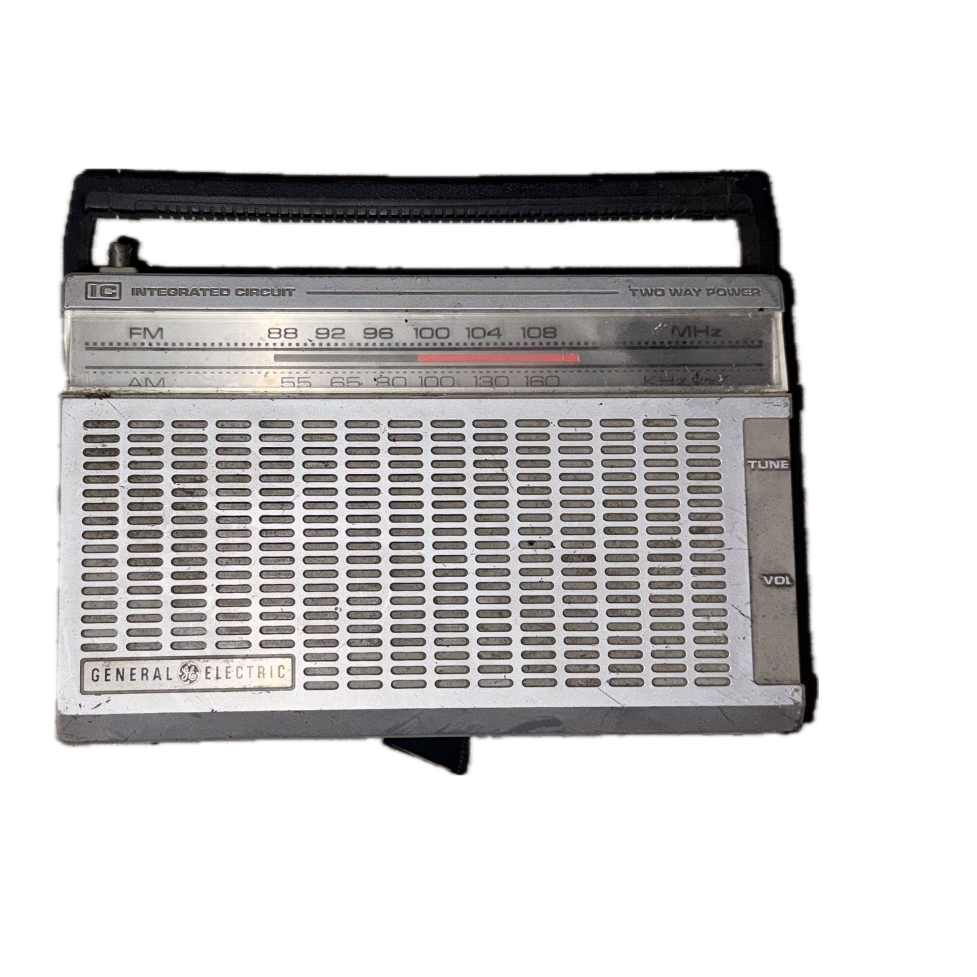 GE 7-2650A Portable General Electric Integrated Circuit Two Way Power Radio