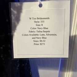 W Too Bridesmaid Dress Style 555