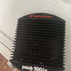 Old School Rockford Fosgate Punch 100