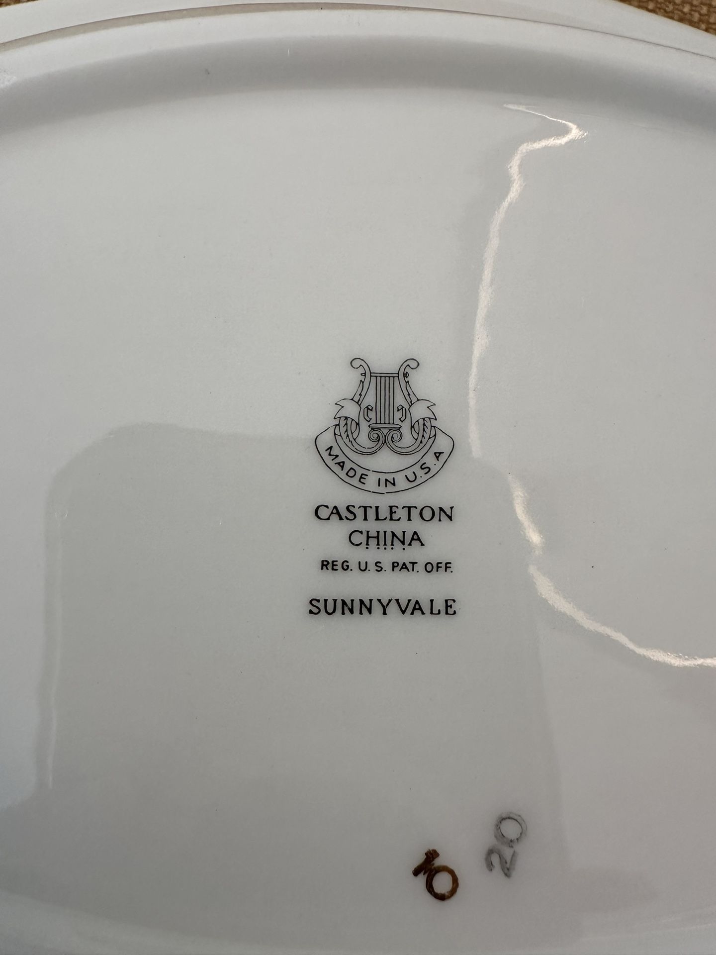 77 Piece Castleton China - Sunnyvale Pattern