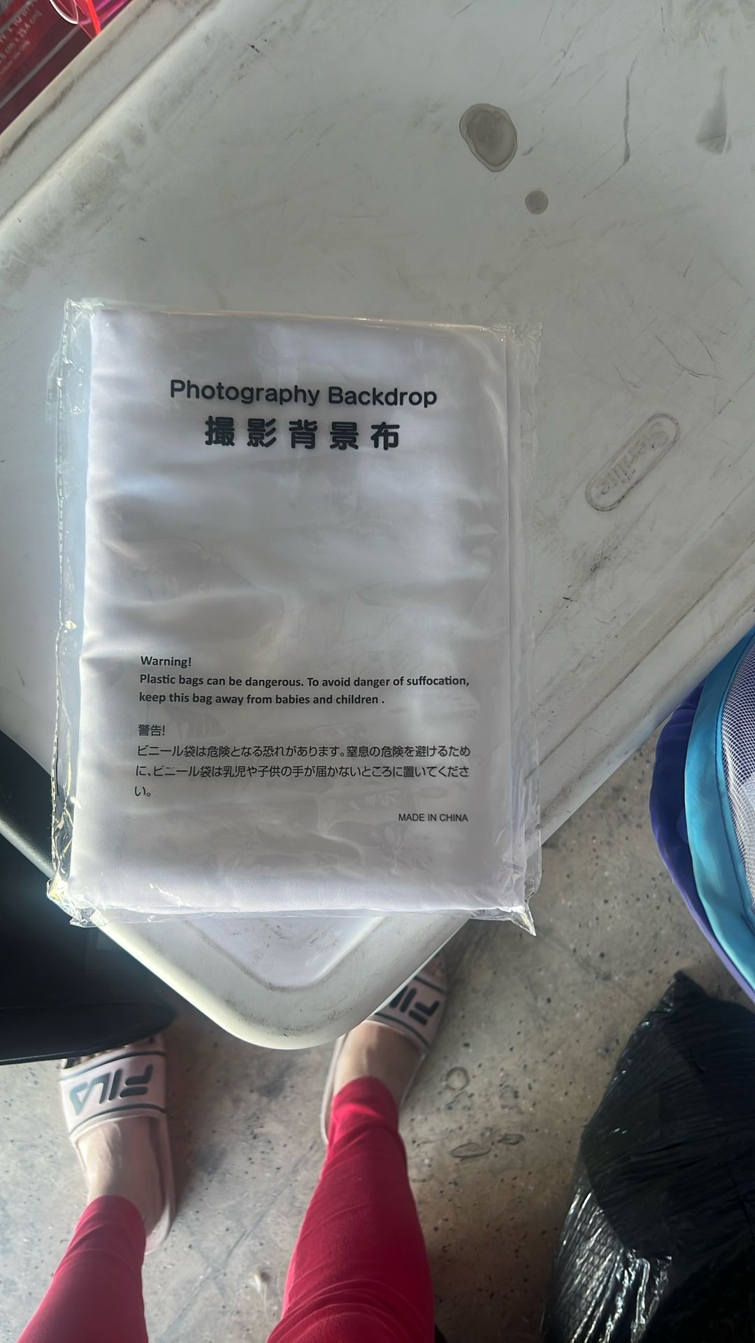 White Photography Backdrop