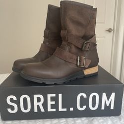 Sorel Women’s Major Moto Boots Size 7