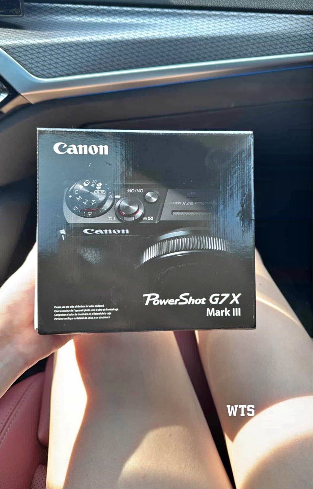 Canon PowerShot G7 X Mark III 20.1 Megapixel Digital Camera - Black