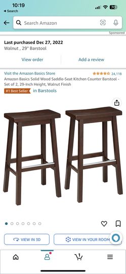 Amazon Basic Barstools (Set Of 2)
