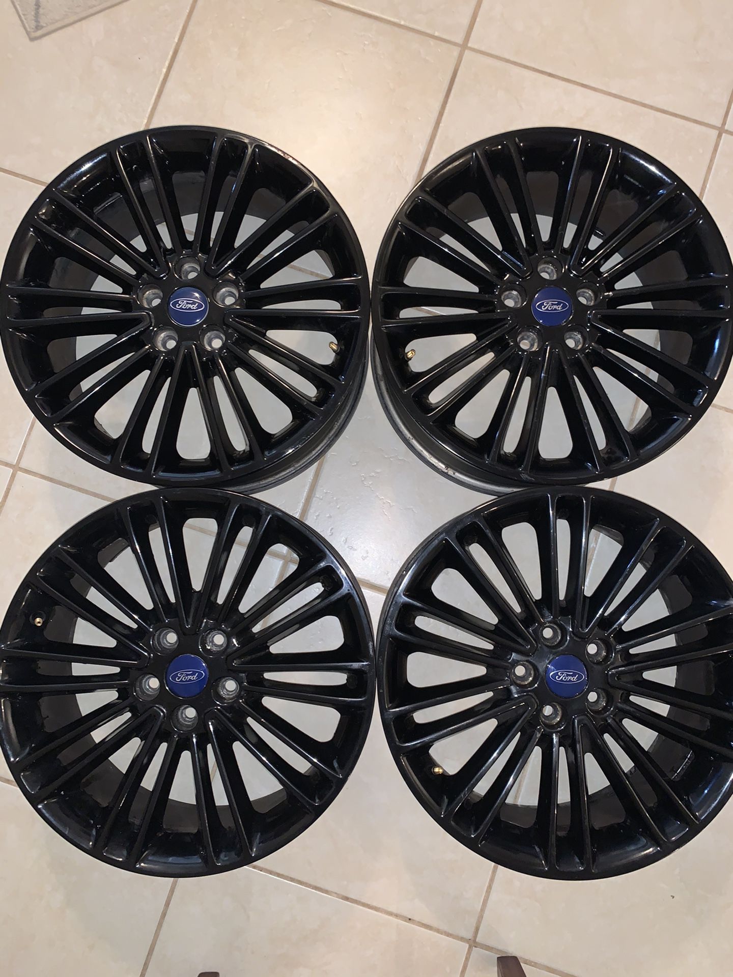 18” Ford Fusion OEM Black Rims