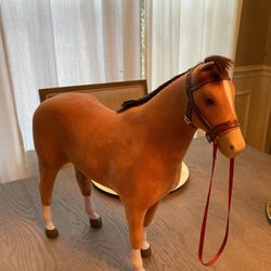 American Girl Doll Horse With Bridal