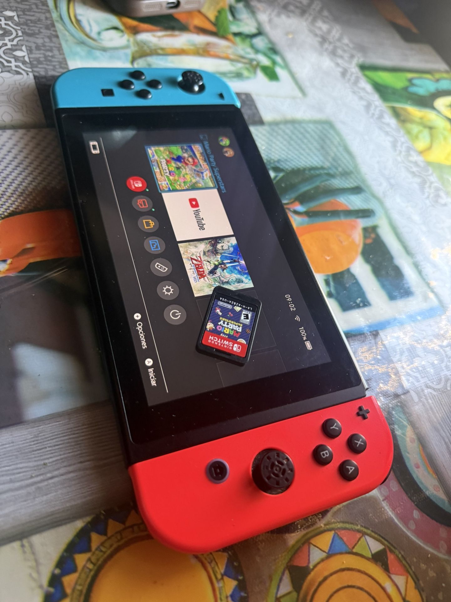 Nintendo Switch + Mario Party Game
