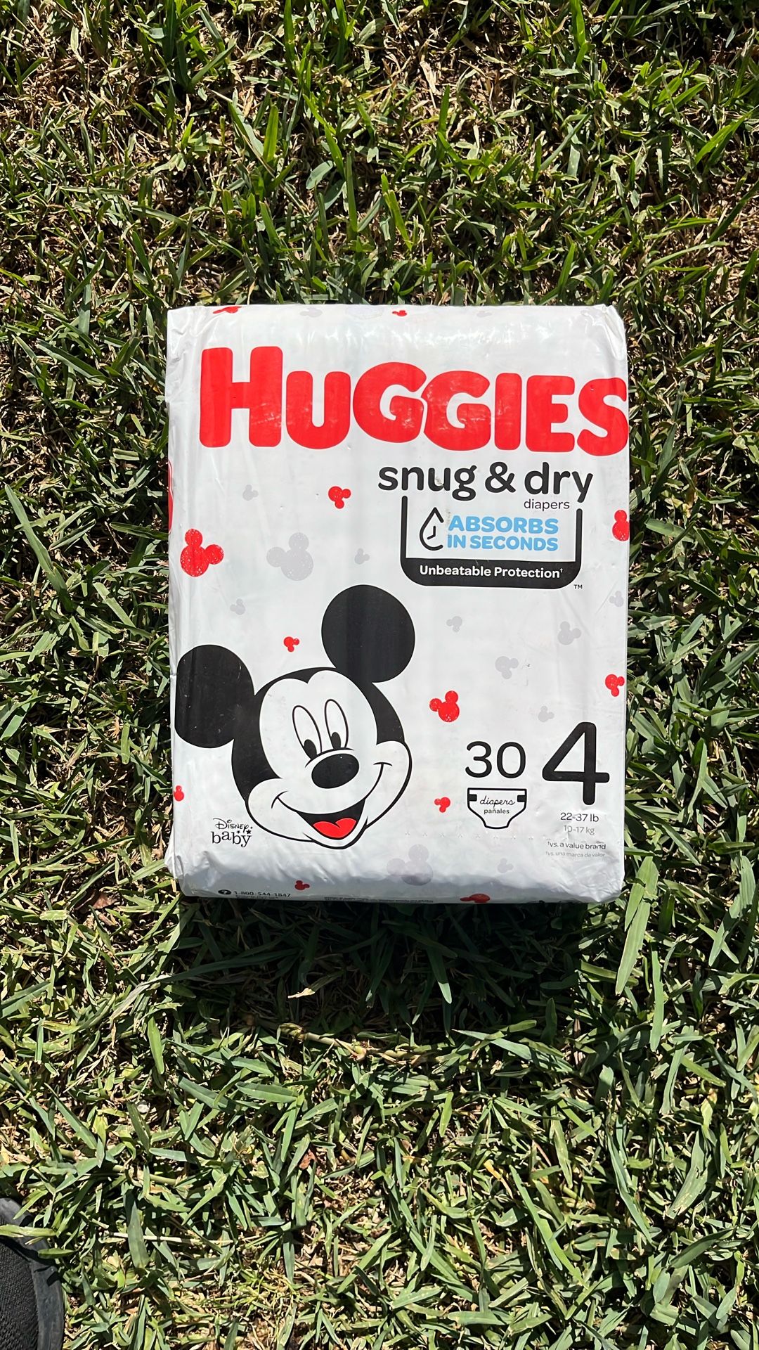 Huggies Snug & Dry Size 4 Diapers - 30 Count