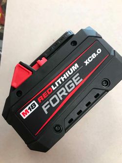 Milwaukee new battery 8ah FORGE