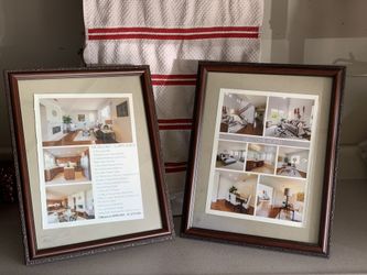 2 Picture Frames 8x10