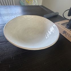 Cravings By Chrissy Teigen Textured white Bowl