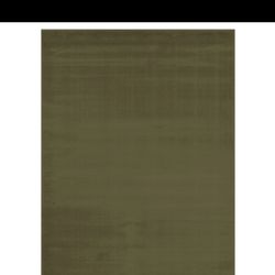 8x10 Solid Green Rug 