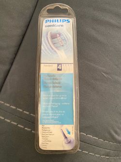 Philips Sonicare 4 Pack Toothbrush Replacement Brush Heads Pro Results Plaque Defense HX9024 New