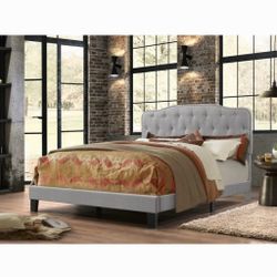 QUEEN BED FRAME NO MATTRESS 