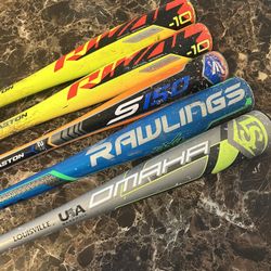 USA Baseball Bats Little League Approved Rawlings Louisville Slugger