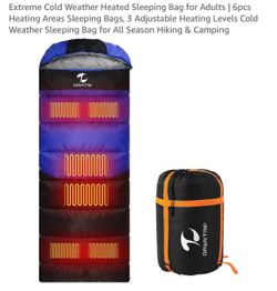 Dawntrip Heated Sleeping Bag for Adults