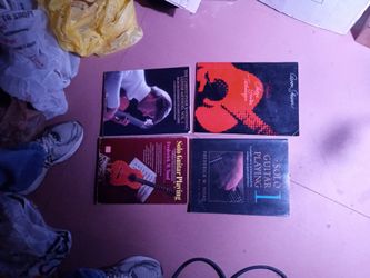 Four Classical Guitar Books...$10