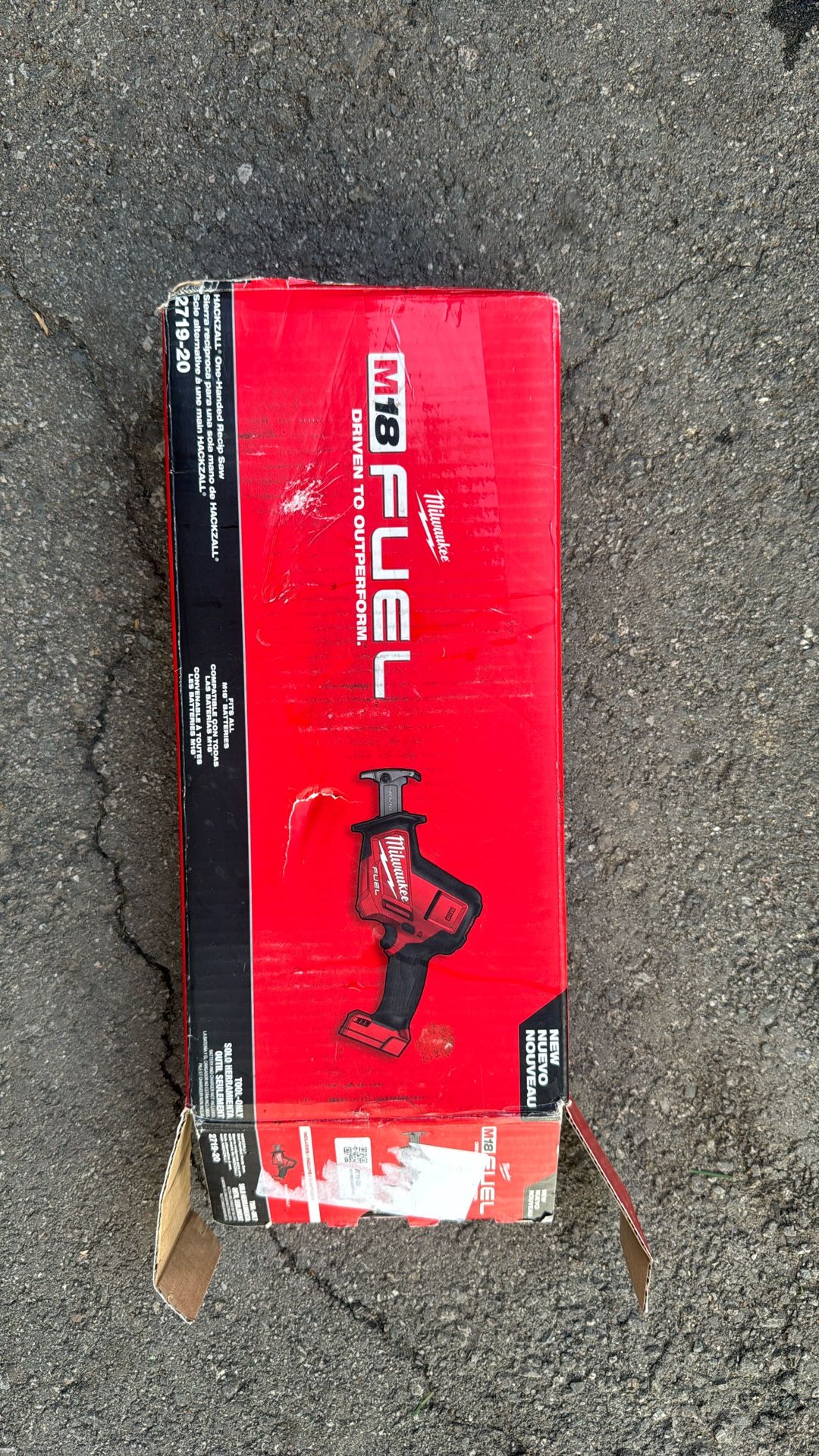 M1 18 Fuel Milwaukee Hackzall Recip Saw