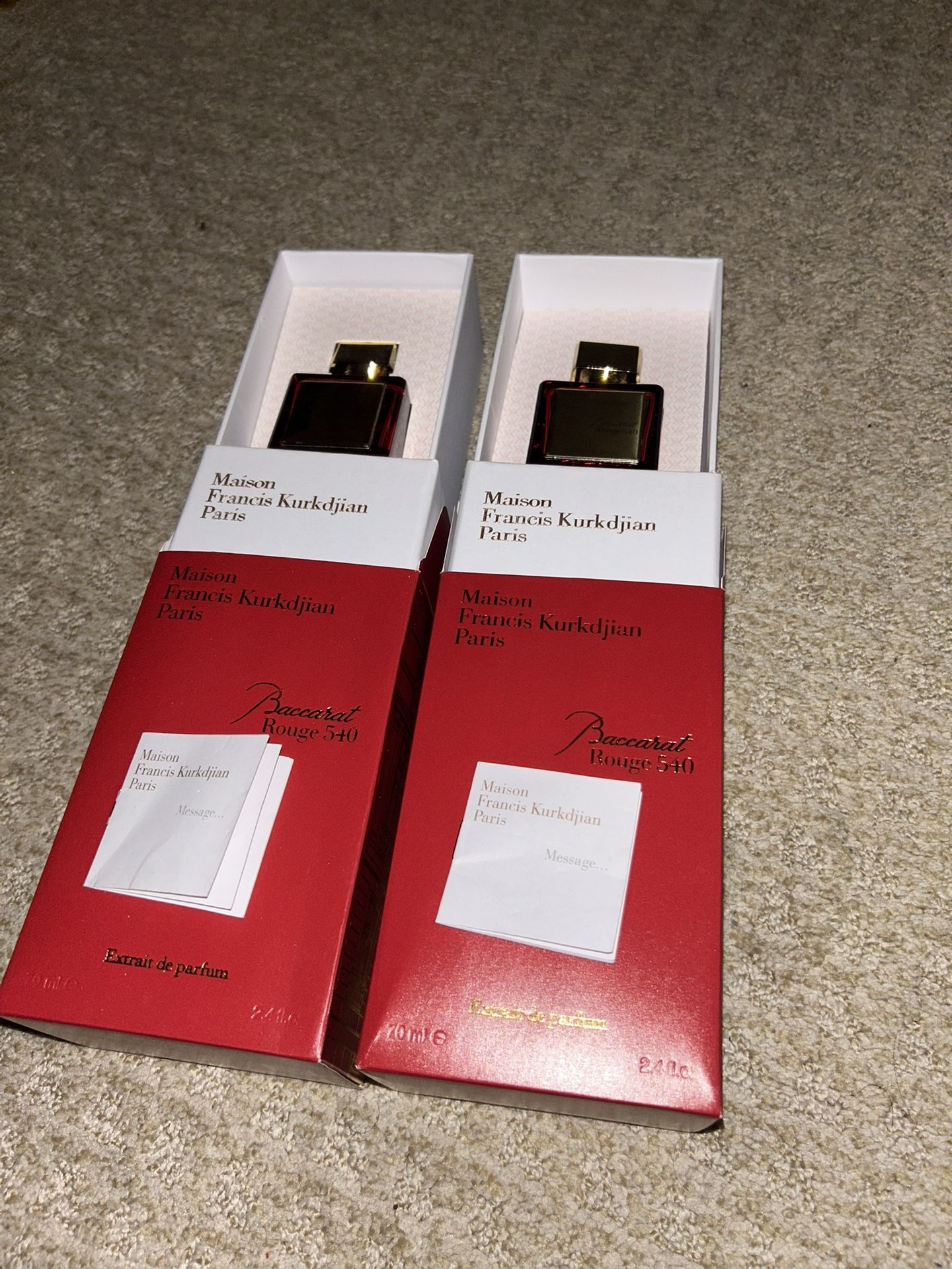 Baccarat Rouge 540(Extrait De Parfum)