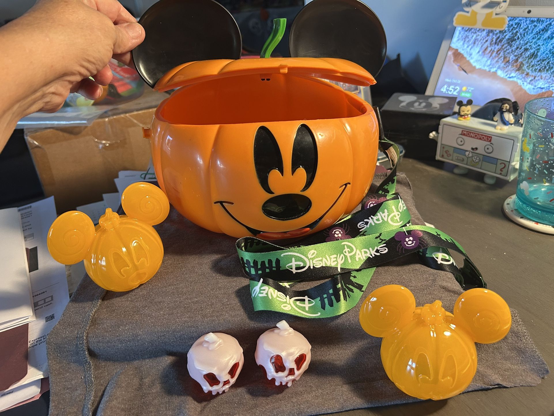 Disney Mickey Pumpkin Bucket
