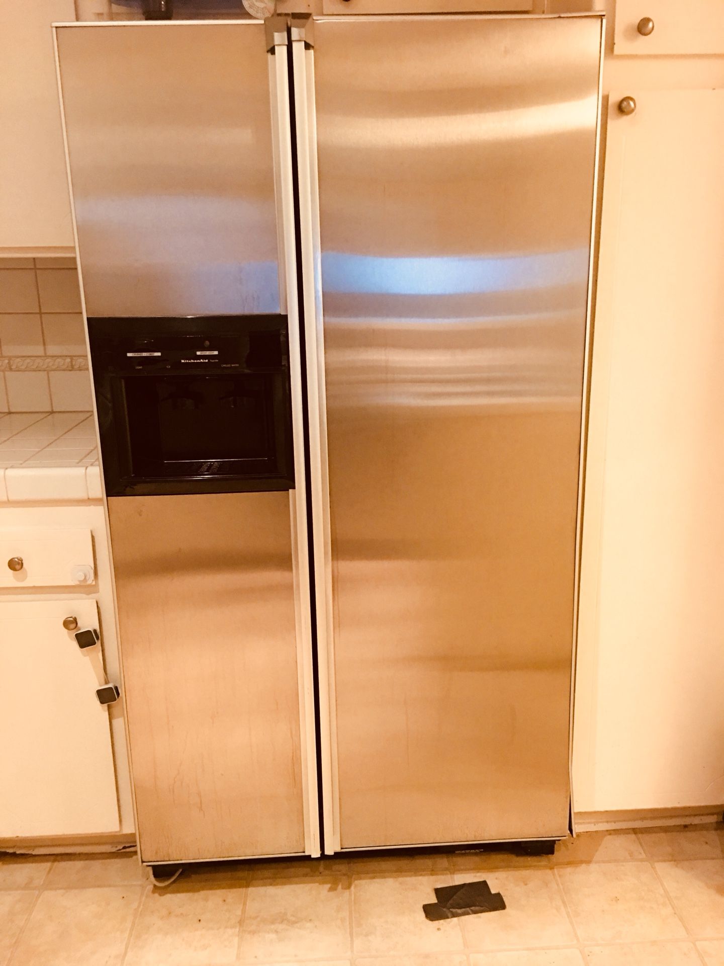 KitchenAid refrigerator one year old