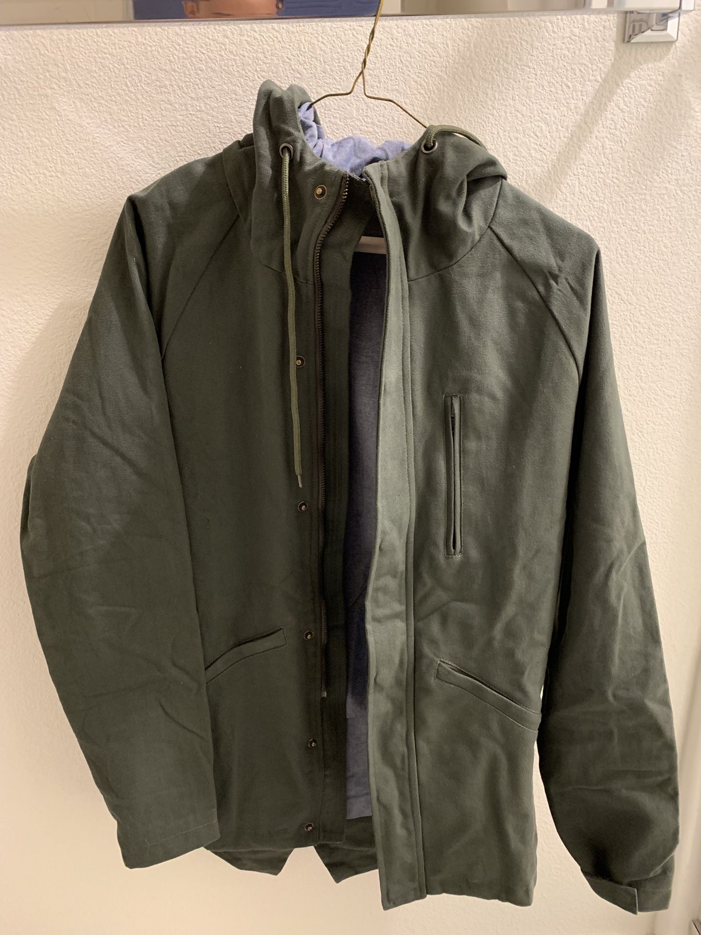 Killion Martyr Fishtail Parka jacket - olive green