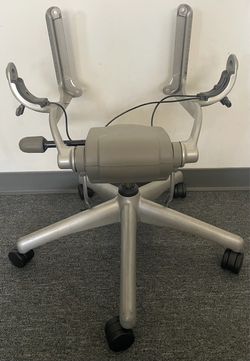 Herman Miller Aeron Size B Chair Base - Fully Loaded Chassis Rare Grey