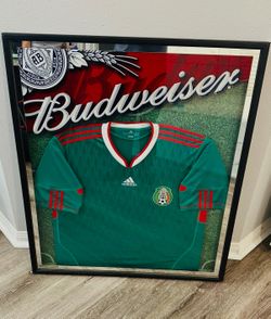 Budweiser Mexico Jersey Display