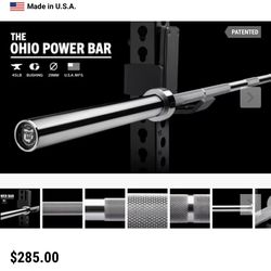 Rogue Ohio power bar- stainless steel