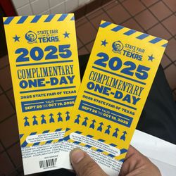 2 Not Use Fair Tickets 