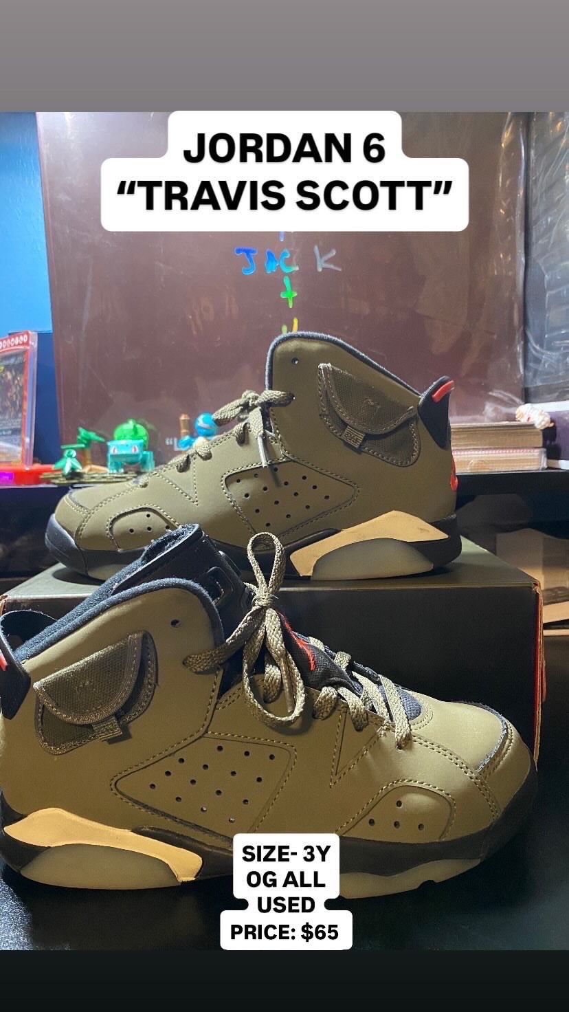JORDAN 6 TRAVIS SCOTT